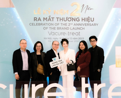 Lễ kỷ niệm 2 năm ra mắt thương hiệu Vacure:treat